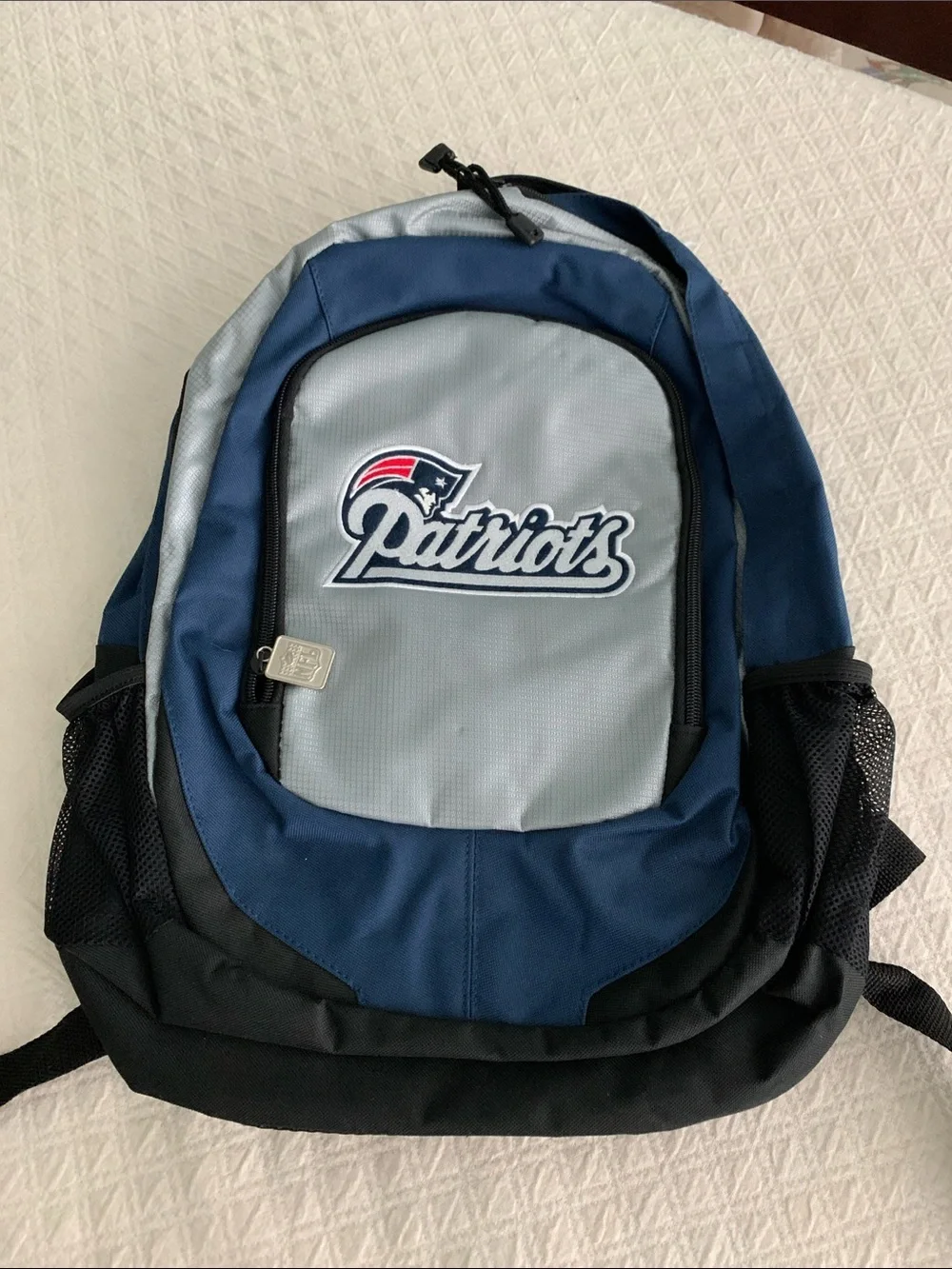 New England Patriots backpack book bag new tag FOOTBALL